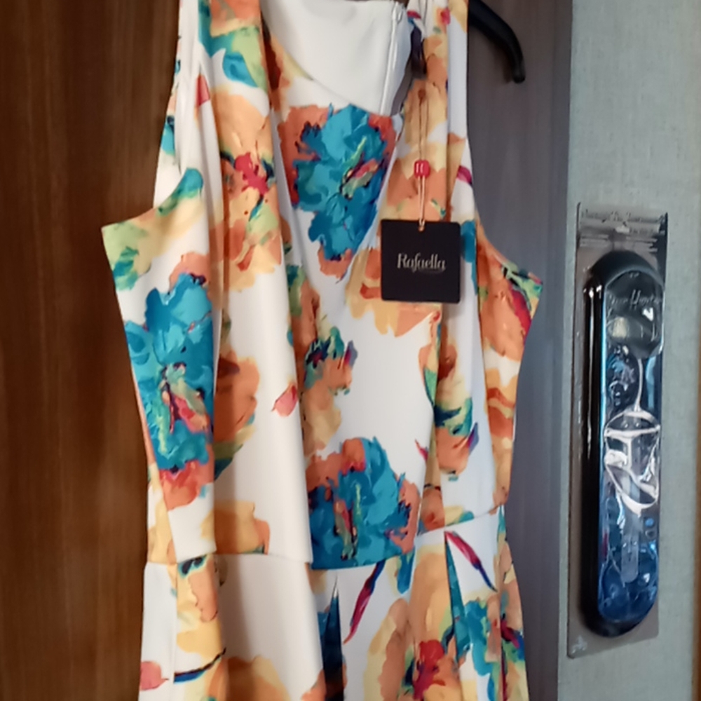 Rafaela wide tank top strap dress